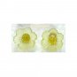 Tiny Acrylic Flower Stud Earrings You Choose Color!