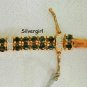 Genuine Sapphire Diamond Tennis Bracelet 7" REDUCED
