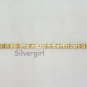 Genuine Sapphire Diamond Tennis Bracelet 7" REDUCED