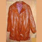 Light Brown Leather Jacket  SZ M