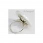 Fun Fashion Plastic Pearl Looking Button Bead Ring SP