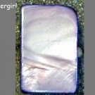 Fun Fashion Rectangular Purple MOP Shell Bead Ring SP Fun Fashion Rectangular Purple MOP Shell Bead Ring SP
