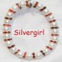 Imitation Glass Pearl SP Collar Stretch Bracelet