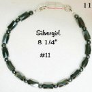 Magnetic Hematite Magnetic Clasp Beaded Bracelets #11