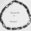 Magnetic Hematite Stretch Cord Beaded Bracelets #6