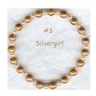 Magnetic Pearlized Gold Bead Bracelet Magnetic Pearlized Gold Bead Bracelet