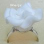 Fun Large Polymer Clay Silver Plated Adjustable Rings Several Colors