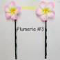 Pretty Flower Bobby Pins Little Girls Moms Small and Large Sizes