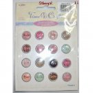 Time 4 Crafts Scrapbook Crafting Word Button Stickers Time 4 Crafts Scrapbook Crafting Word Button Stickers