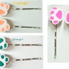 Pretty Bobbie Bobby Pins Little Girls Colorful Pet Paws Choose Color Pretty Bobbie Bobby Pins Little Girls Colorful Pet Paws Choose Color