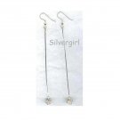 8mm AB Crystal Ball Dangle Earrings 8mm AB Crystal Ball Dangle Earrings