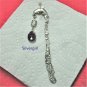 Celestial Silver Plate Amethyst Bookmark
