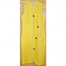 Bright Yellow Front Wrap Dressup Dress Sz 6 Bright Yellow Front Wrap Dressup Dress Sz 6