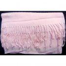14" x 64" Long Knit Pastel Pashmina Pink Knit Scarf 14" x 64" Long Knit Pastel Pashmina Pink Knit Scarf