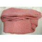 OOAK Knit Soft Pink (Rose Marie) Tube Scarf Approx 84" long x 3" Wide