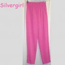 NEW! Only Necessities Ladies 65% Polyester 35% Cotton Pink Warm Up Pants Sz 5X NEW! Only Necessities Ladies 65% Polyester 35% Cotton Pink Warm Up Pants Sz 5X