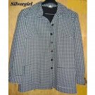 Vintage Houndstooth Black and White Blazer Jacket Vintage Houndstooth Black and White Blazer Jacket