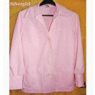 Vintage Polyester Pink Ladies Blazer Jacket