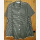 Black Gray White 100% Polyester Ladies Maternity Top L