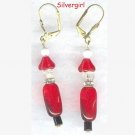 Mrs Santa Claus Dangle Earrings Mrs Santa Claus Dangle Earrings