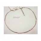 No Boundaries Adjustable Silver Mauve Choker No Boundaries Adjustable Silver Mauve Choker