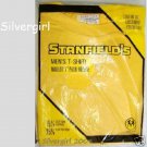 Golden Yellow Stanfield Men's T-Shirt Size L Golden Yellow Stanfield Men's T-Shirt Size L