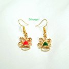 Fun Christmas 3D Bell Earrings