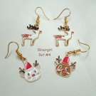 Fun Christmas Earrings Set #4