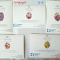 5 Flower Note Cards With White Envelopes 6 1/2 x 4 1/2" Covenant House #2