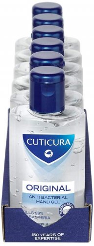Cuticura Original Anti Bacterial Hand Gel 100ml (Pack of 6)