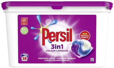 Persil Colour Laundry Capsules for Coloured Clothes, 38 Wash