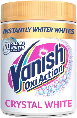 Vanish Fabric Stain Remover Gold Oxi Action Powder, Crystal White, 1.5 kg