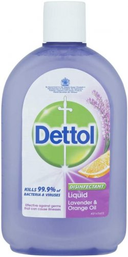 Dettol Disinfectant Liquid Lavender & Orange Oil, 500ml