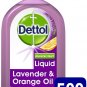 Dettol Disinfectant Liquid Lavender & Orange Oil, 500ml