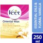 Veet Essential Oils and Floral Vanilla Warm Wax Microwavable Jar, 250ml