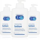 E45 Dermatological Moisturising Lotion 500ml x 3