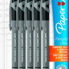 Papermate Flexgrip Pack of 5 Retractable Ballpoint Pens - Black