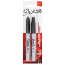 Sharpie 2pk Black Markers