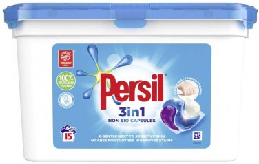 Persil 3 in 1 Non Bio Capsules (15 Capsules)