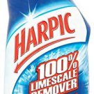 Harpic Toilet Cleaner 100% Limescale Remover 750ml - Fresh, Pack of 6