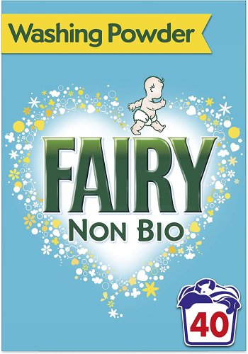Fairy Non Bio Washing Powder for Sensitive Skin, 2.6 kg, 40 Washes