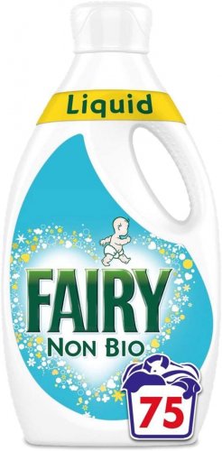Fairy for Sensitive Skin Washing Liquid, Non Bio, Pack of 1, 75 Washes