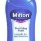 THREE PACKS of Milton 2 Sterilising Fluid 500ML