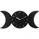 Triple Moon MDF Wall Clock 125cm x 57cm - 42