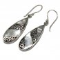 Shell & Silver Earrings - Teardrop Mother of Pearl  03 (RRP $51.99)