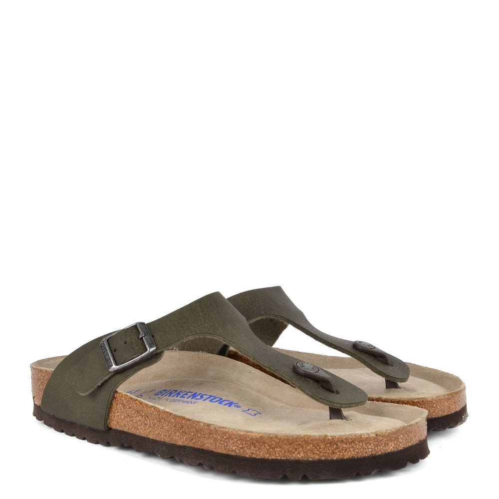 desert soil green birkenstock