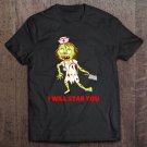 I Will Stab You Zombie Nurse Halloween Tee Shirt S-3XL