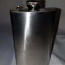 Jagermeister 6 Ounce Stainless Steel HIP FLASK with Deer Head and Cross Logo   #274