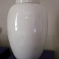 White and Blue Porcelain 3D Mountain Scene Ginger Jar  #324