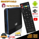 Smartiptvgold Android Tv Box 9.1 Smart ip TVBox 4GB 32GB + Gift One Year Subscription -50%